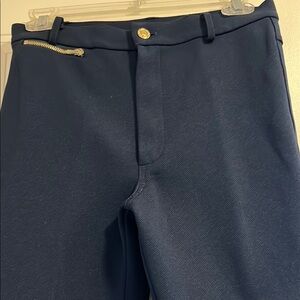 St, John Sport Navy Trousers with Gold Details, size 2